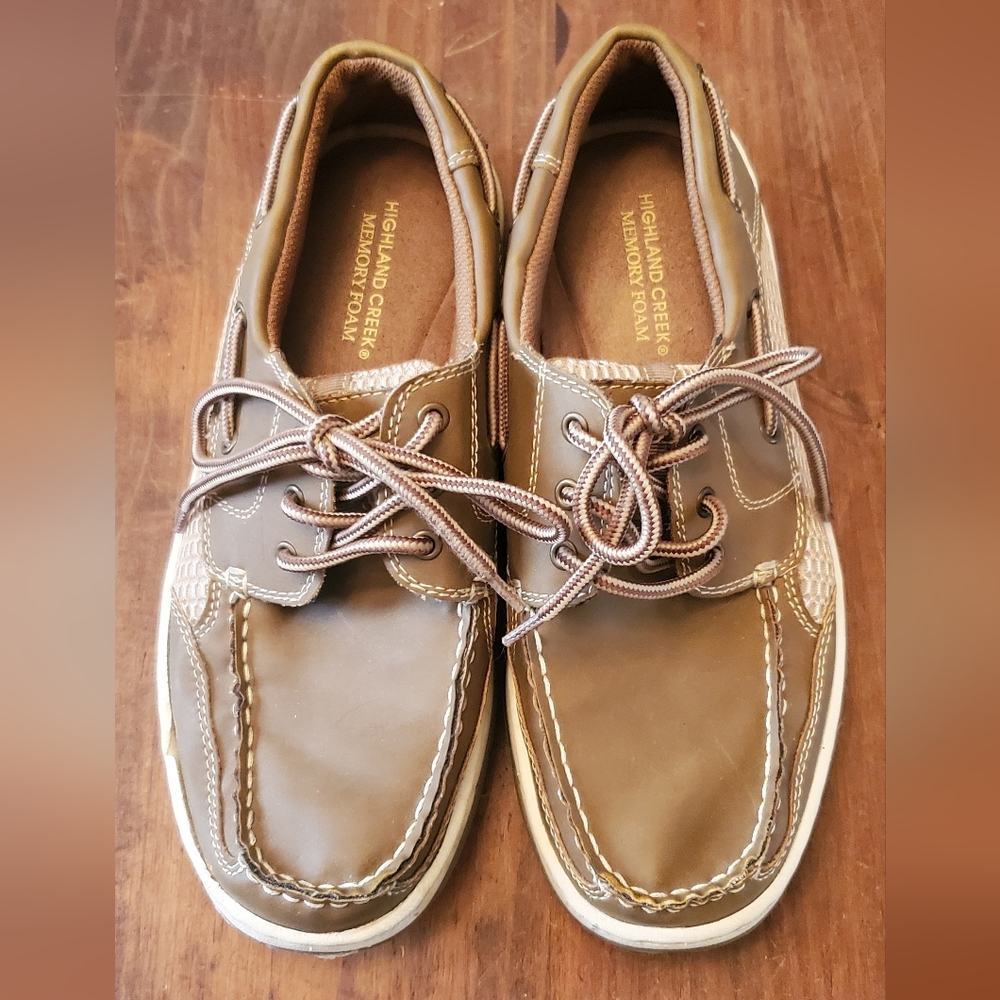 Men's Brown Boat Shoes